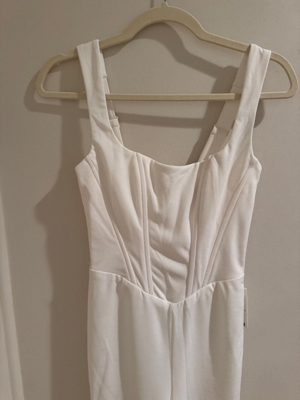 Show Me Your MuMu White Sleeveless Maxi Jumpsuit - Picture 2 of 3